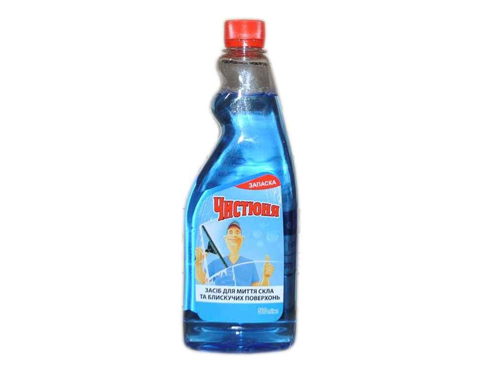 Засiб для миття скла та дзеркал Чистюня 500 мл запаска (96036)