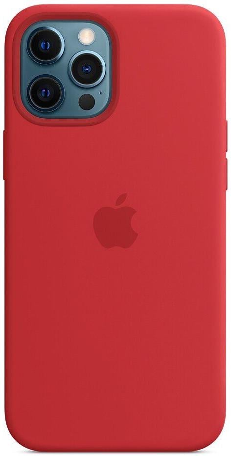 Чехол силиконовый Silicone Case whith MagSafe MHLF3ZE/A для Apple Iphone 12 Pro Max 6,7" Red (11774484)