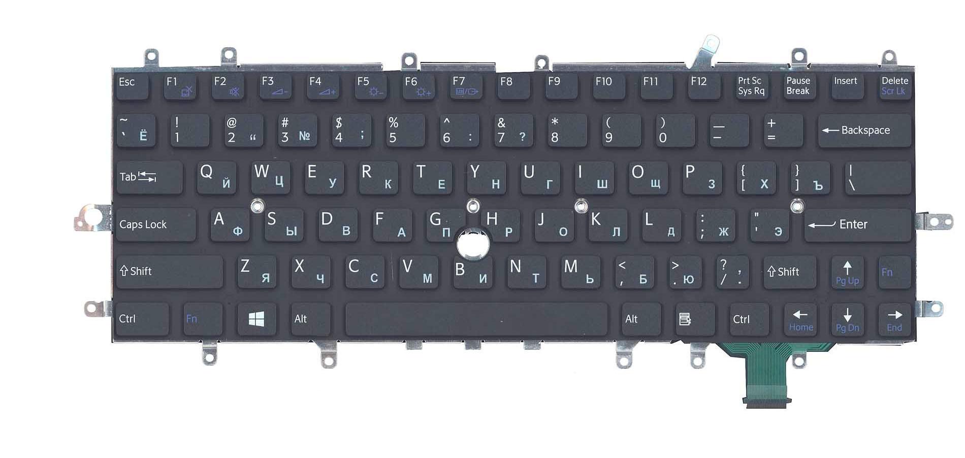 Клавиатура для ноутбука Sony Vaio SVD11 Black Клавиатура для ноутбука Sony Vaio SVD11 Black