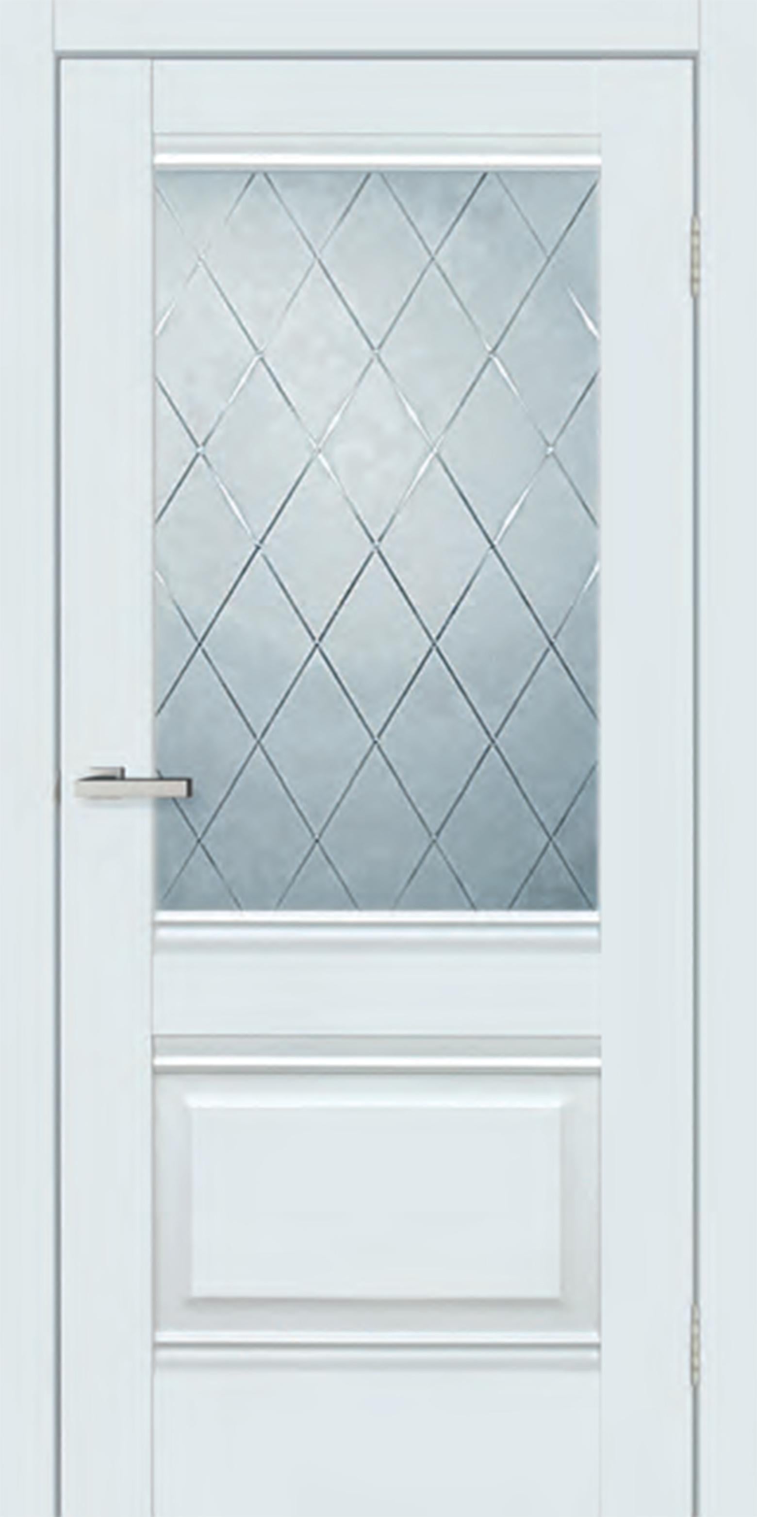 Дверь межкомнатная Doors Smart С070 CD ПВХ 800x2000 мм Эмалит белый
