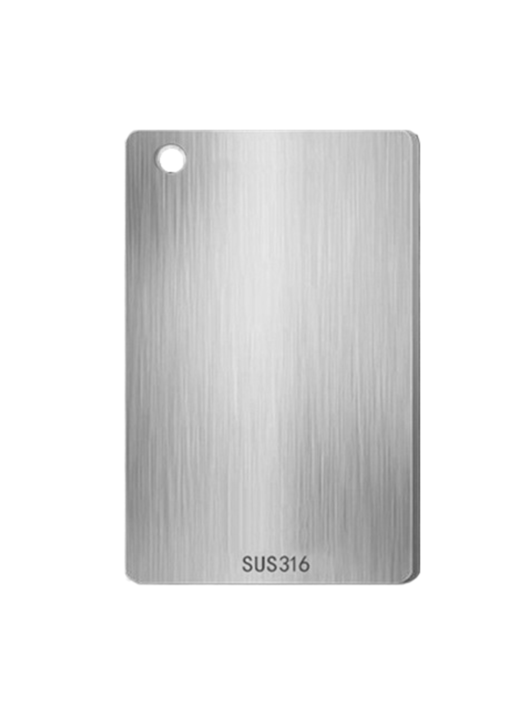 Дошка з нержавіючої сталі для м’яса овочів та риби 25х15 см Cріблястий (U9412)