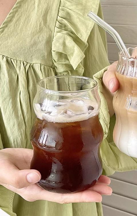 Стакан высокий с крышкой и трубочкой Waves 1 15004 500 мл (5002585) - фото 3