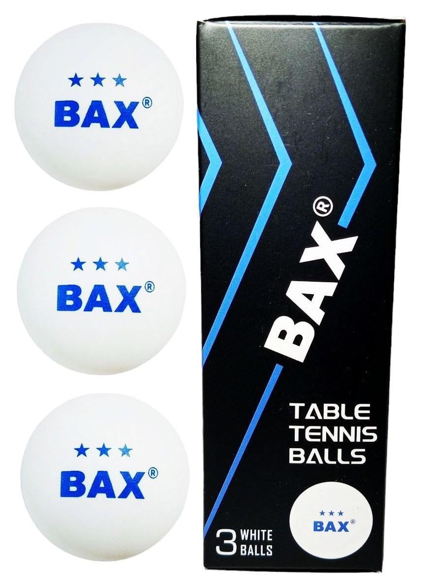 Шарики мячики для настольного тенниса Bax 3 Star 3 шт. (2395813527)