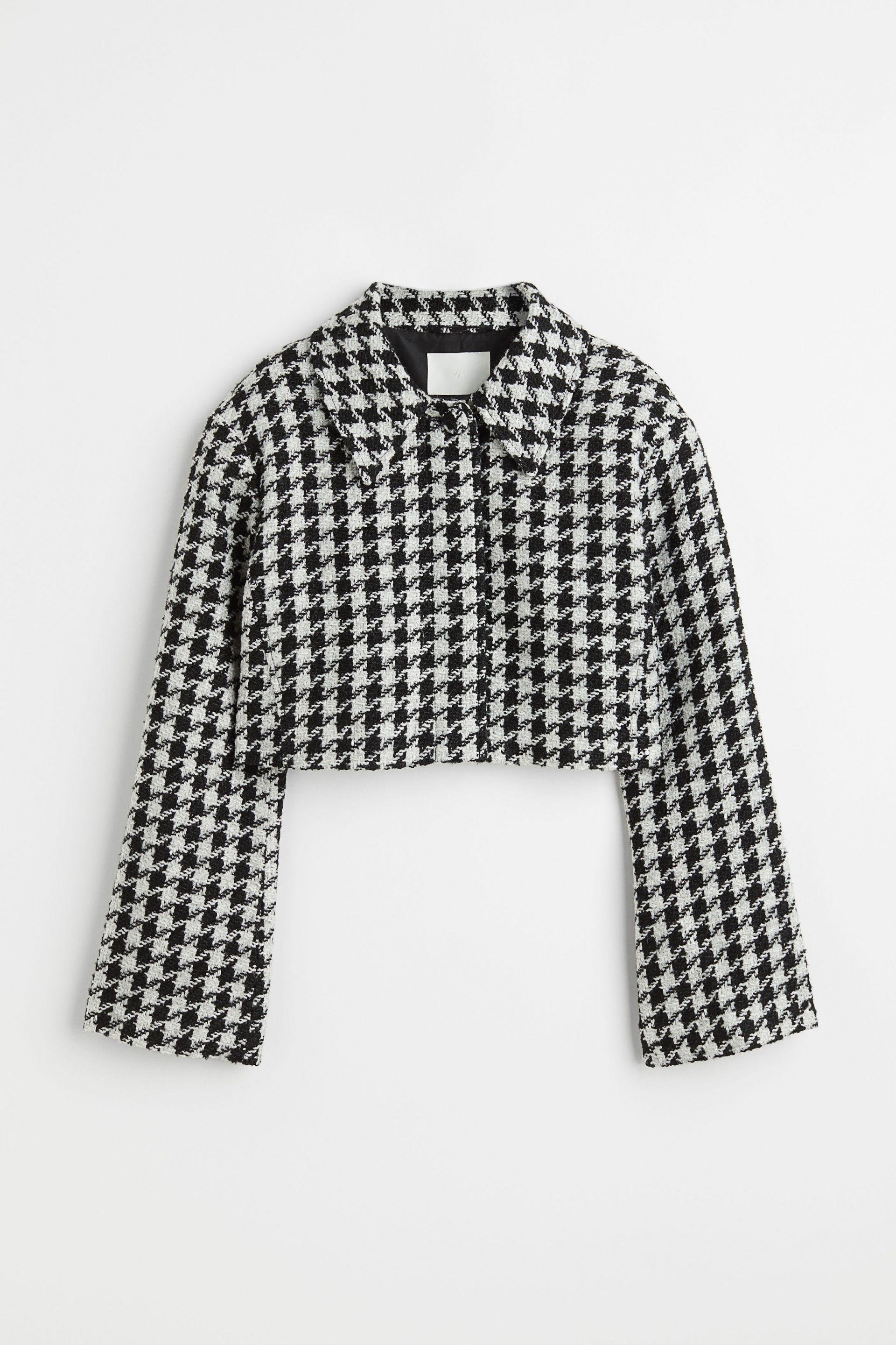 Жакет шерсть бленд M Черно-белый (1105544arl) Жакет шерсть бленд M Черно-белый (1105544arl)