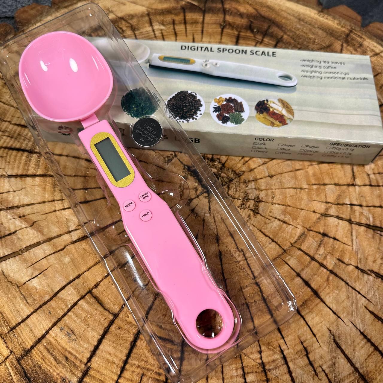 Ложка електронна мірна кухонна с дисплеєм Рожевий - фото 6 Ложка електронна мірна кухонна с дисплеєм Рожевий - фото 6