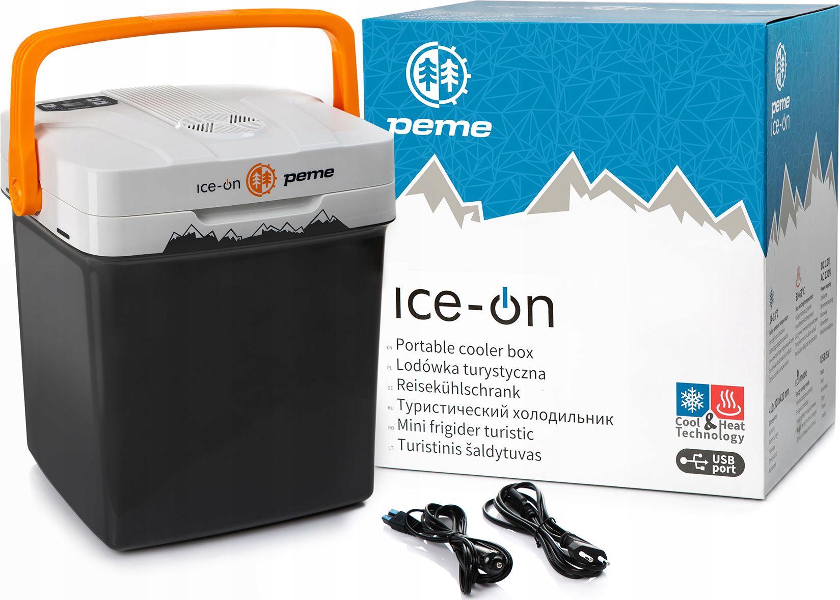 Холодильник туристический Peme Ice-On 27 л Adventure Orange (15182932507) - фото 10