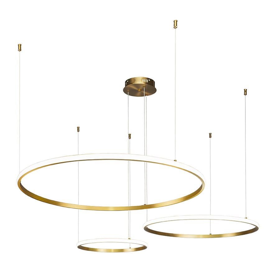 Люстра 7529833-3B LED 400/600/800 Бронзовый (LVS5160)