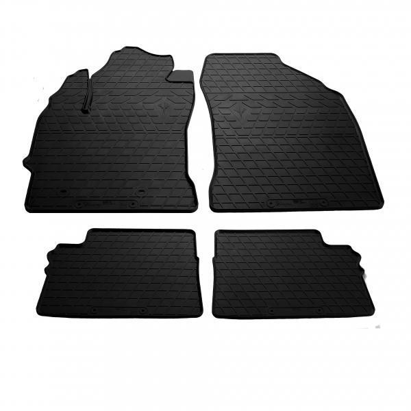 Коврики резиновые Stingray для Toyota Auris E180 2012-2019 design 2016 with plastic clips TL 4 шт. (1022364)