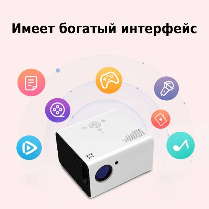 Проектор TouYinger H5 Basic version White (P00465) - фото 2