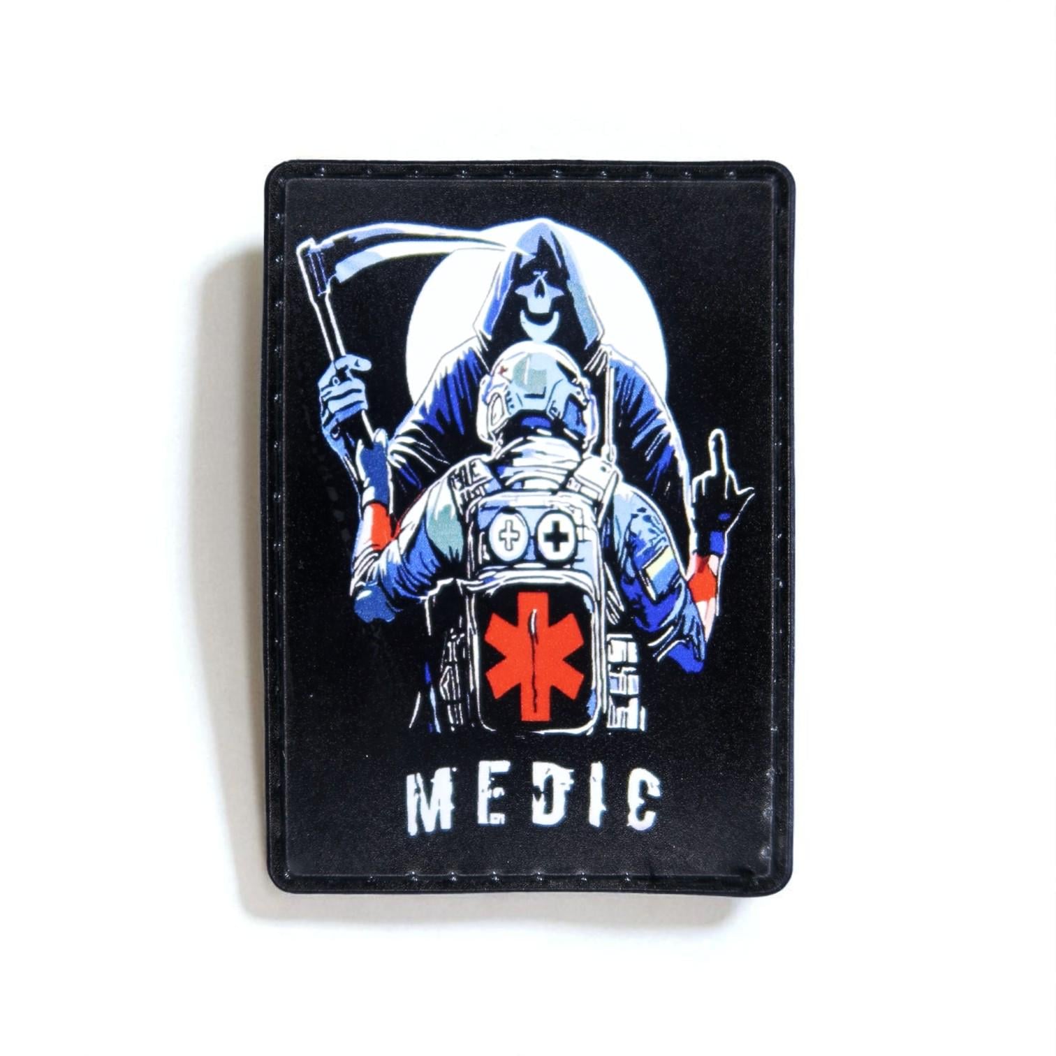 Шеврон "MEDIC" Чорний