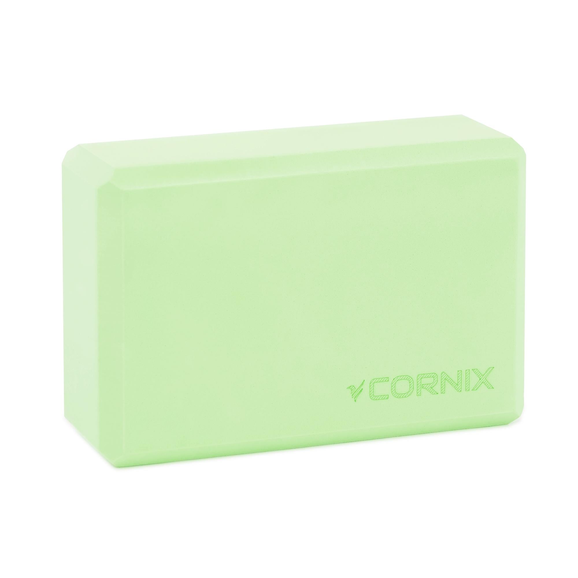 Блок для йоги Cornix XR-0103 EVA 22,8x15,2x7,6 см Green
