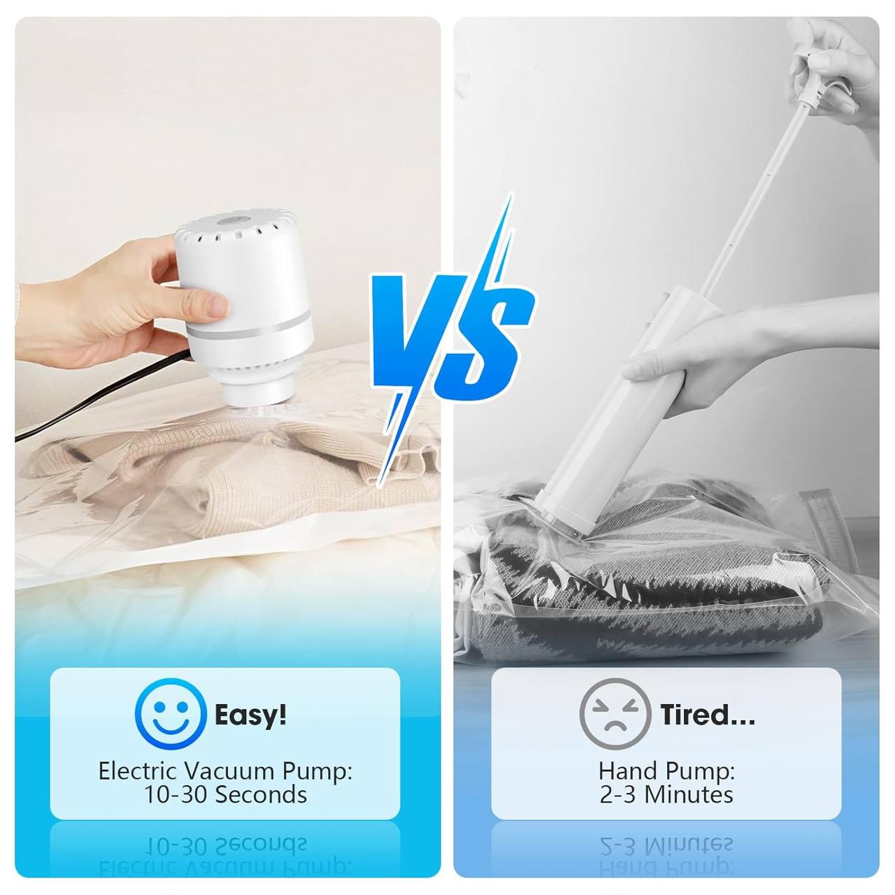 Вакуумні пакети 79х60 см 2 шт./електричний насос - фото 4 Вакуумні пакети 79х60 см 2 шт./електричний насос - фото 4