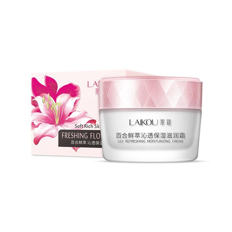Крем для лица Laikou Freshing Flowers Cream