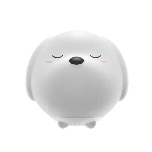 Ночник детский BASEUS Cute Series Doggie Silicone с встроенным акуумулятором 1100 mAh White (DGAM-B02) - фото 4