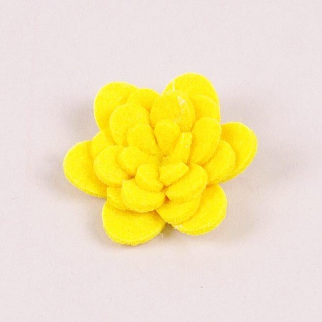 Декорація з фетру Flora Цветочек 25 шт. (22495)