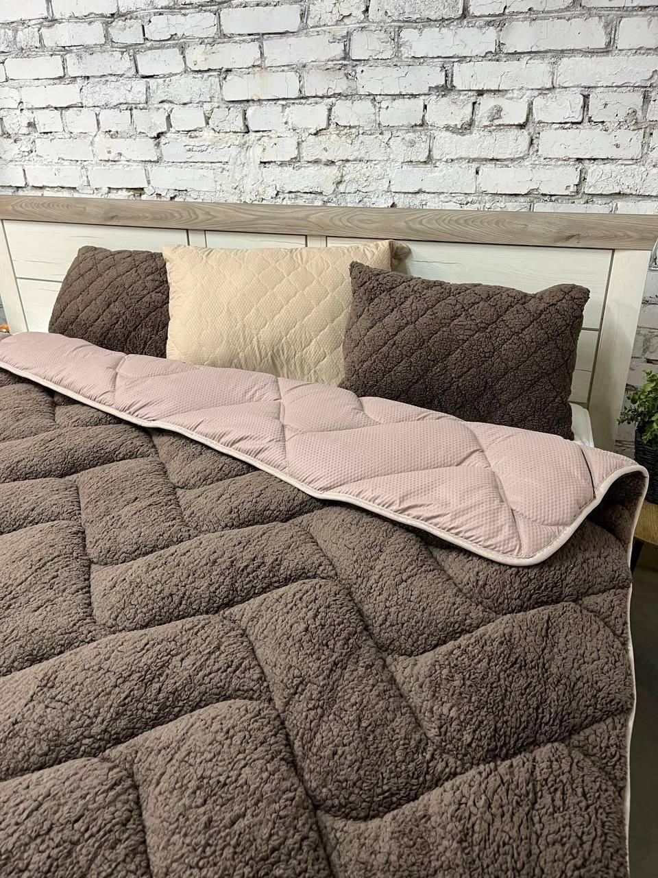 Ковдра хутряна полуторна 155х210 см Коричневий (22936476) - фото 10 Ковдра хутряна полуторна 155х210 см Коричневий (22936476) - фото 10