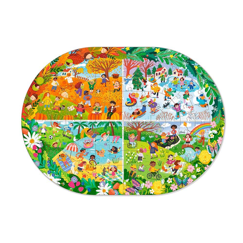 Пазл DoDo Увесь рік 100 шт. (300607) - фото 3 Пазл DoDo Увесь рік 100 шт. (300607) - фото 3