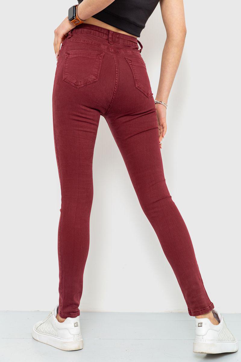 Джинси жіночі Ager 164R357 р. 26 Бордовий (64df678f9471820cfc786516) - фото 4
