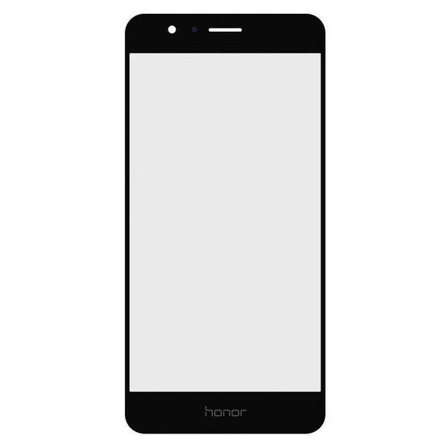 Скло дисплею для Huawei Honor 8 Чорний (000045148)
