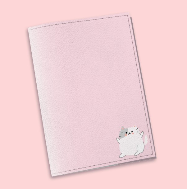 Обложка на паспорт The cover Кот 9,6х13,3 см (913128)
