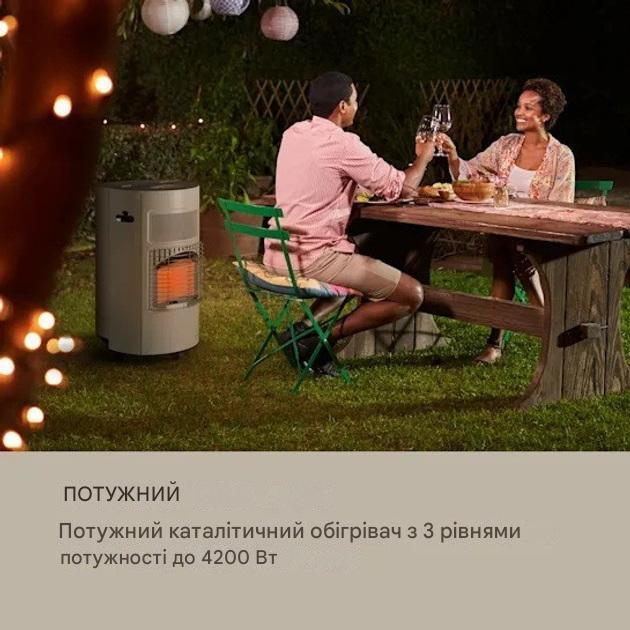 Обогреватель газовый керамический Blumfeldt Bonaparte 4200 Вт (10035031) - фото 8