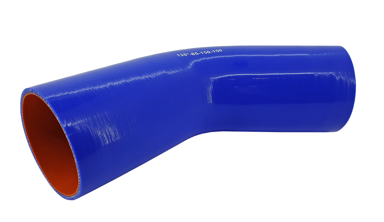 Патрубок 150х150 мм 135° d 85 товщина 5 мм (1159294580)