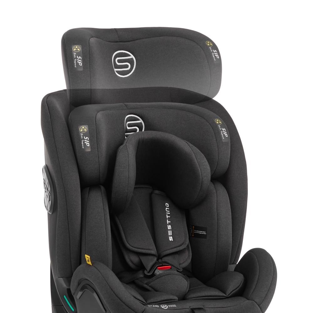 Автокрісло Sesttino Shiwer I-Size isofix 40-150 см 0-36 кг Black - фото 3