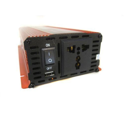 Инвентор автомобильный UKC 12-220 В 2000 W с LCD дисплеем (14-36-2000uks) - фото 3