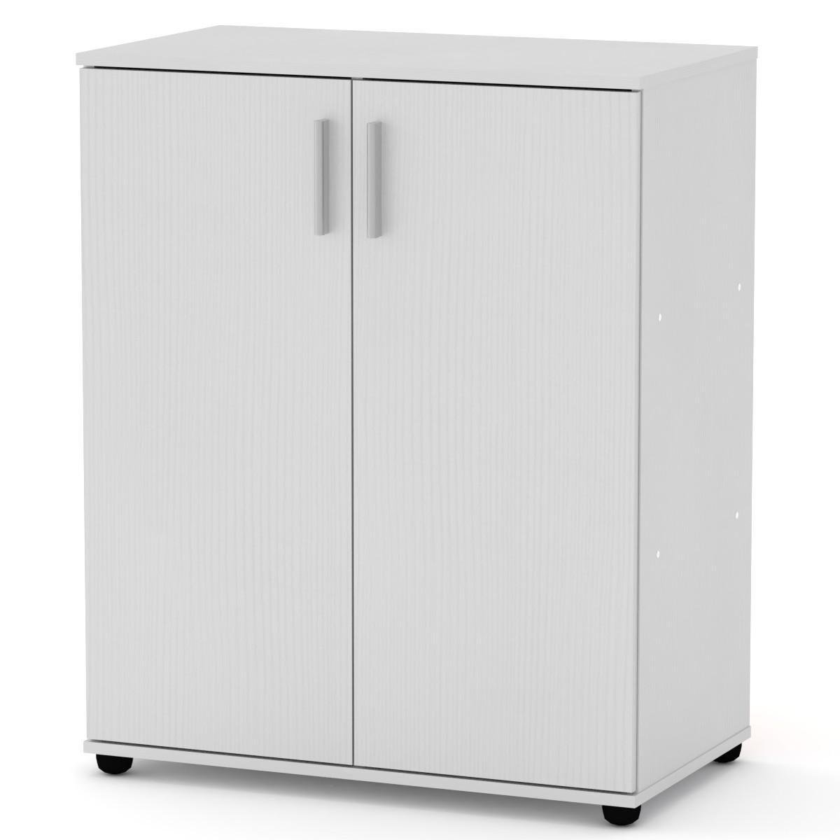 Комод для речей МебліКо 2Д 80х45х99 см Альба/Білий (k-1109-1) - фото 1 Комод для речей МебліКо 2Д 80х45х99 см Альба/Білий (k-1109-1) - фото 1