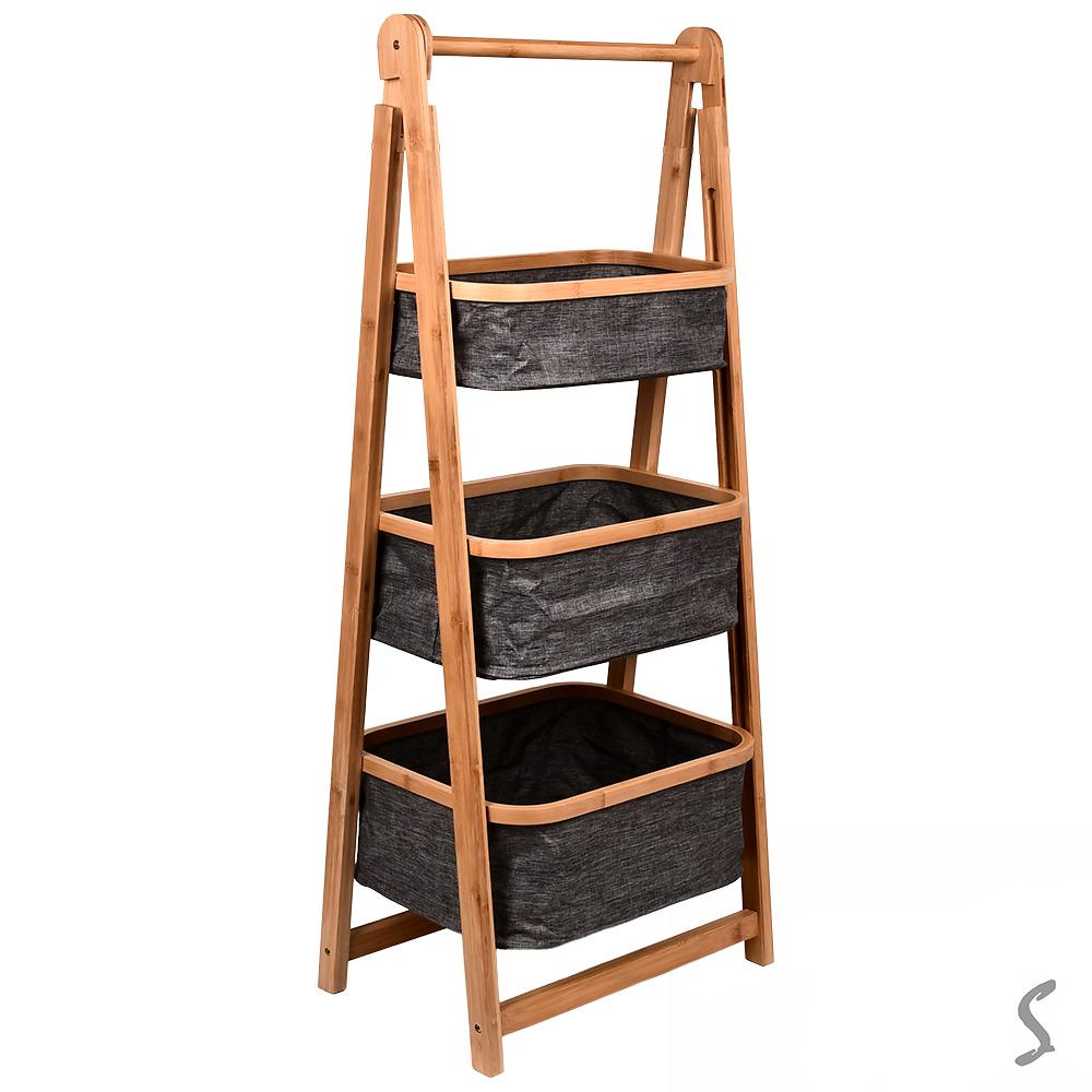 Этажерка напольная R35235 3 овраг 45x35x109 см - фото 3 Этажерка напольная R35235 3 овраг 45x35x109 см - фото 3