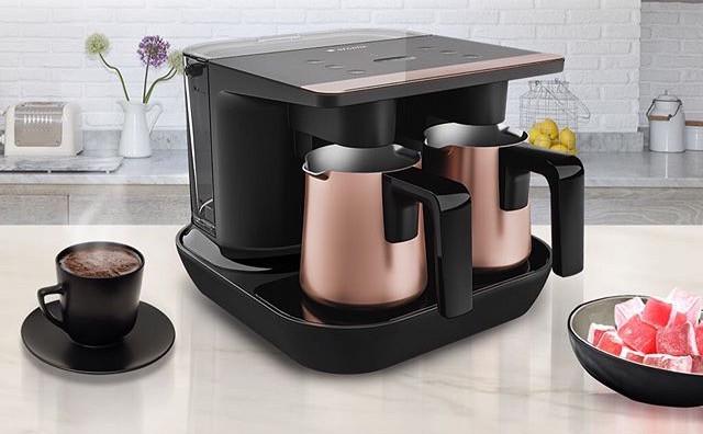 Кофеварка полуавтоматическая для турецкого кофе ARCELIK TKM 9961 B Черный (24916240) - фото 6