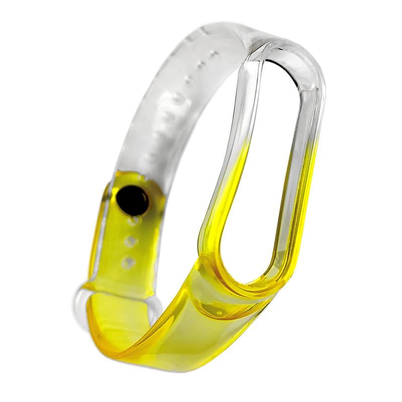 Ремінець для фітнес браслету Mi Band 5/6 Neon Clear Yellow (29caa1-3363)