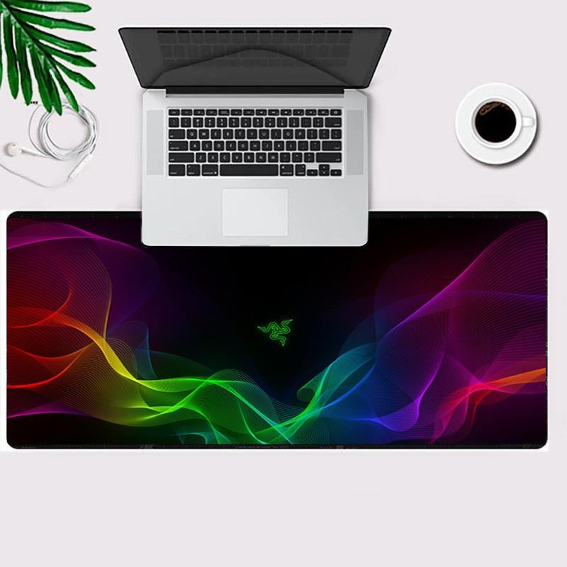 Коврик игровой для мышки/клавиатуры Razer Sphex Smouke 90x40 см (5600dc) - фото 4