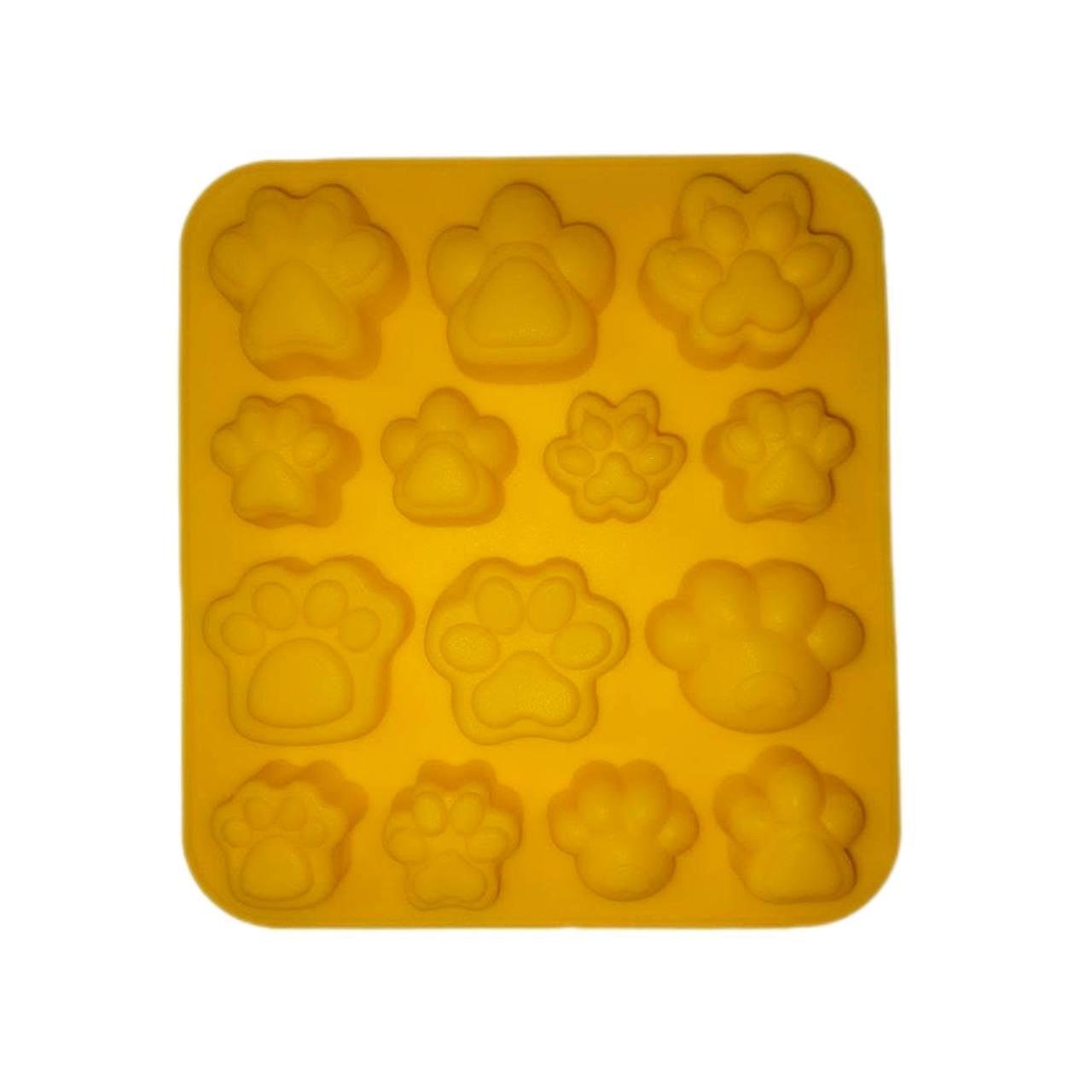 Форма для выпечки силиконовая Лапки на 14 ячеек (464804d9)