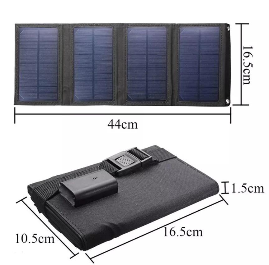 Портативная солнечная панель Bodasan 20 W 5 V 1,3 A - фото 3