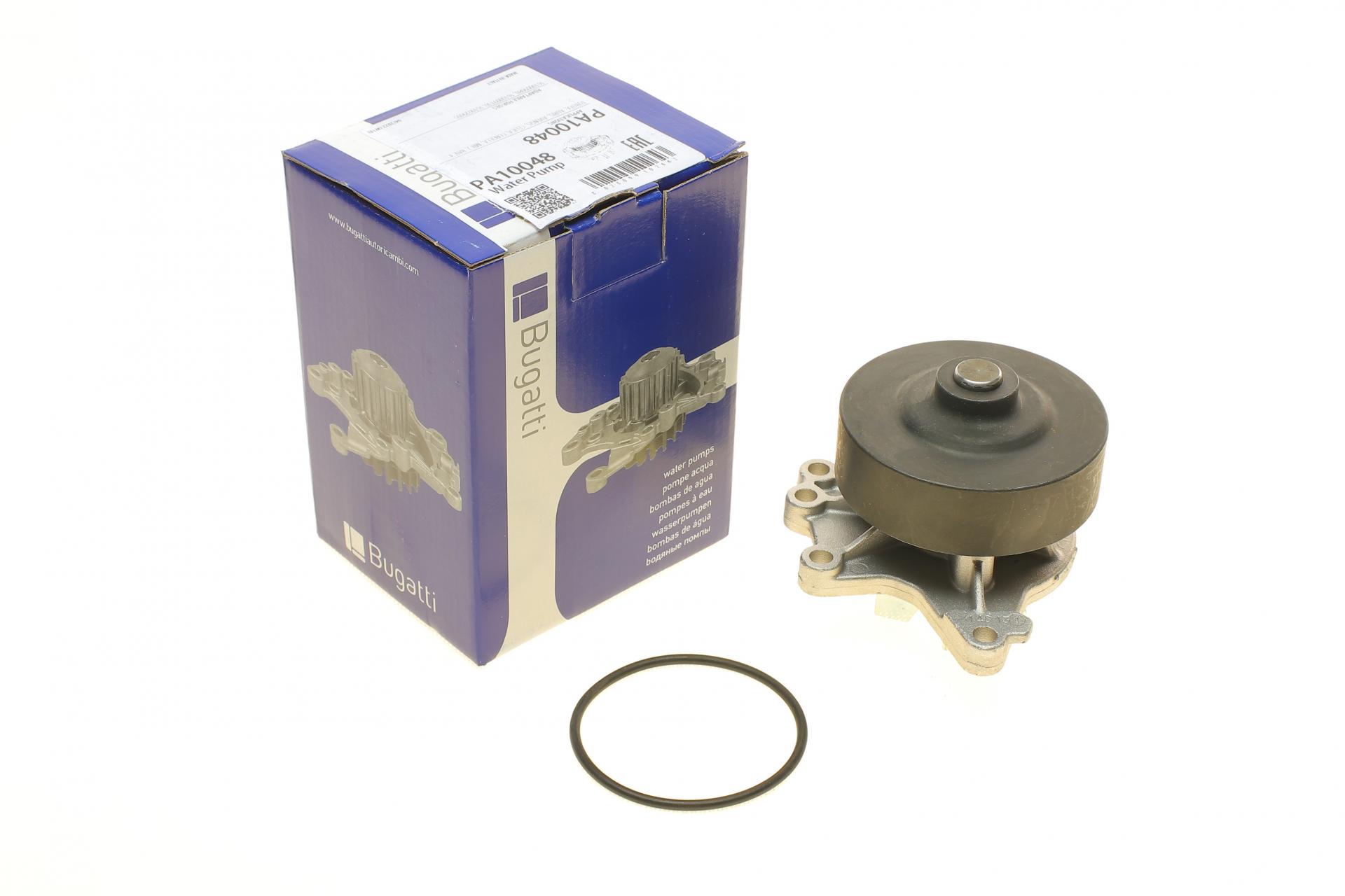 Насос воды Bugatti Toyota Avensis/Corolla/Matrix 1.4-1.8/VVT-i/1.4-1.6 16V/1.8 4WD 00-14 R/B 6 лоп PA10048 (25588916)