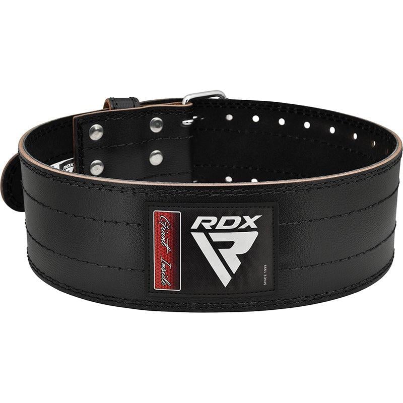 Пояс для пауэрлифтинга RDX RD1 кожаный L Black (A-013106)