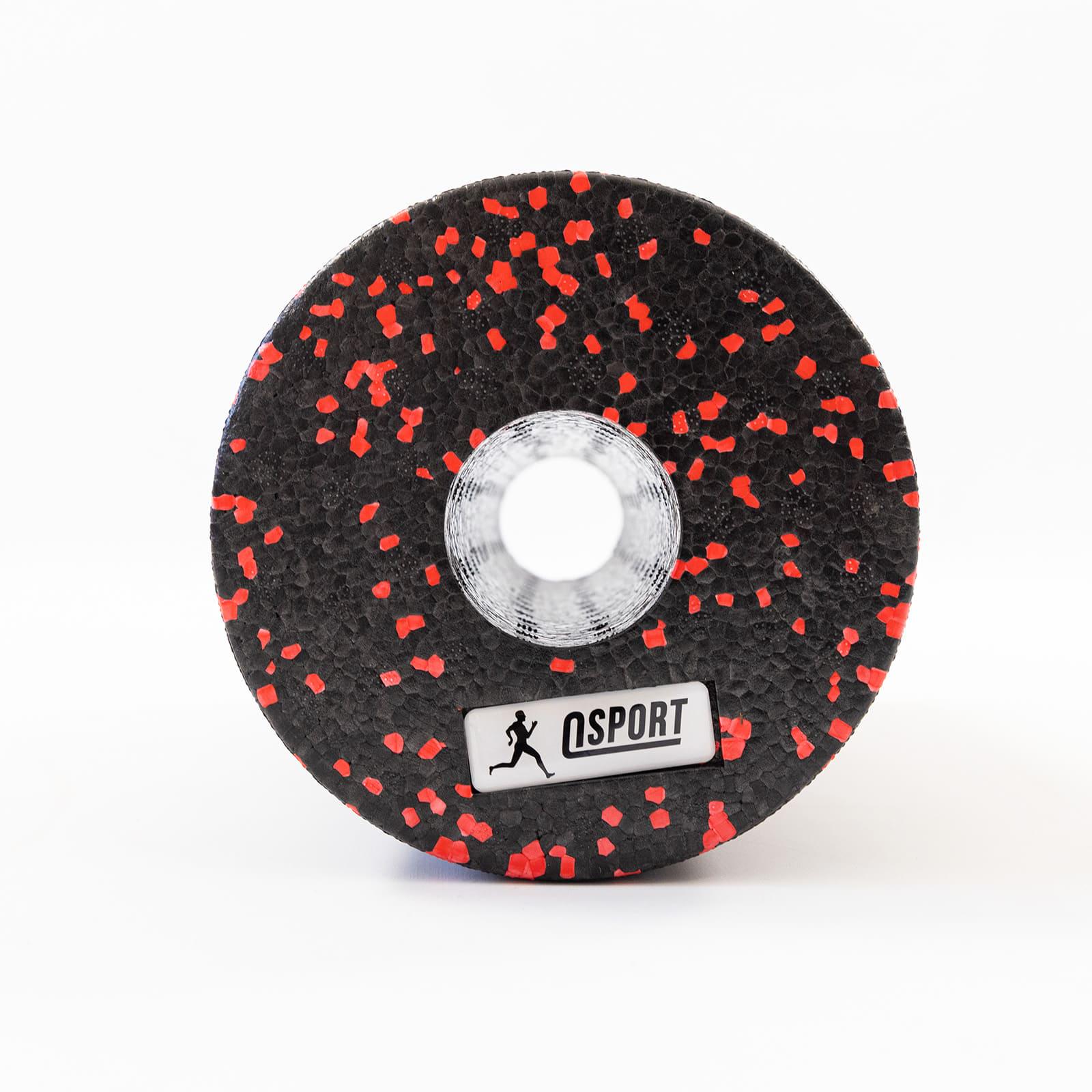 Набор массажный для йоги и фитнеса OSPORT EPP 4в1 массажный валик/йога ролл/массажный мяч МФР Черно-красный (OF-0282) - фото 3 Набор массажный для йоги и фитнеса OSPORT EPP 4в1 массажный валик/йога ролл/массажный мяч МФР Черно-красный (OF-0282) - фото 3