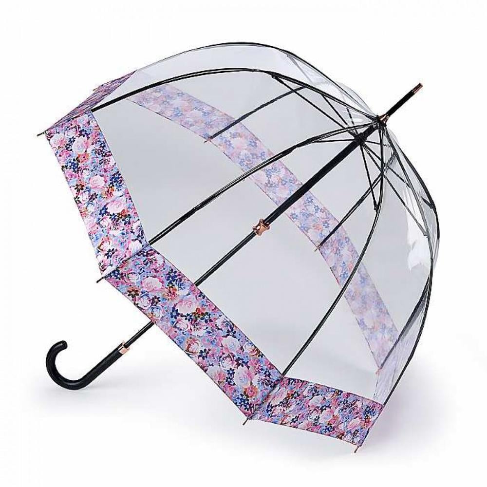 Парасолька жіноча Fulton Birdcage-2 Luxe L866 Digital Blossom (L866-037768)