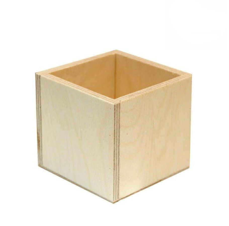 Стакан для декупажа Rosa Talent деревянный 8х8х10 см (4820149878393)