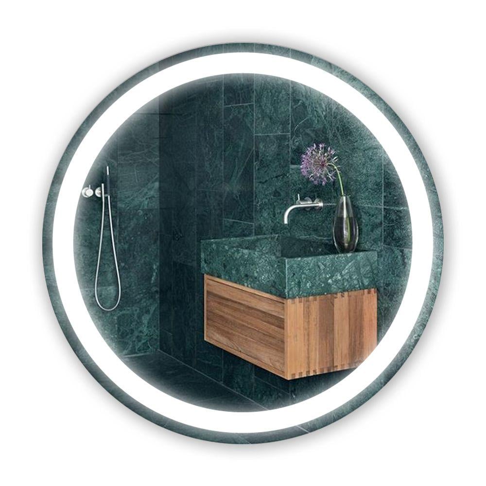 Зеркало с LED подсветкой 600х600 мм (kR-061-800) Зеркало с LED подсветкой 600х600 мм (kR-061-800)