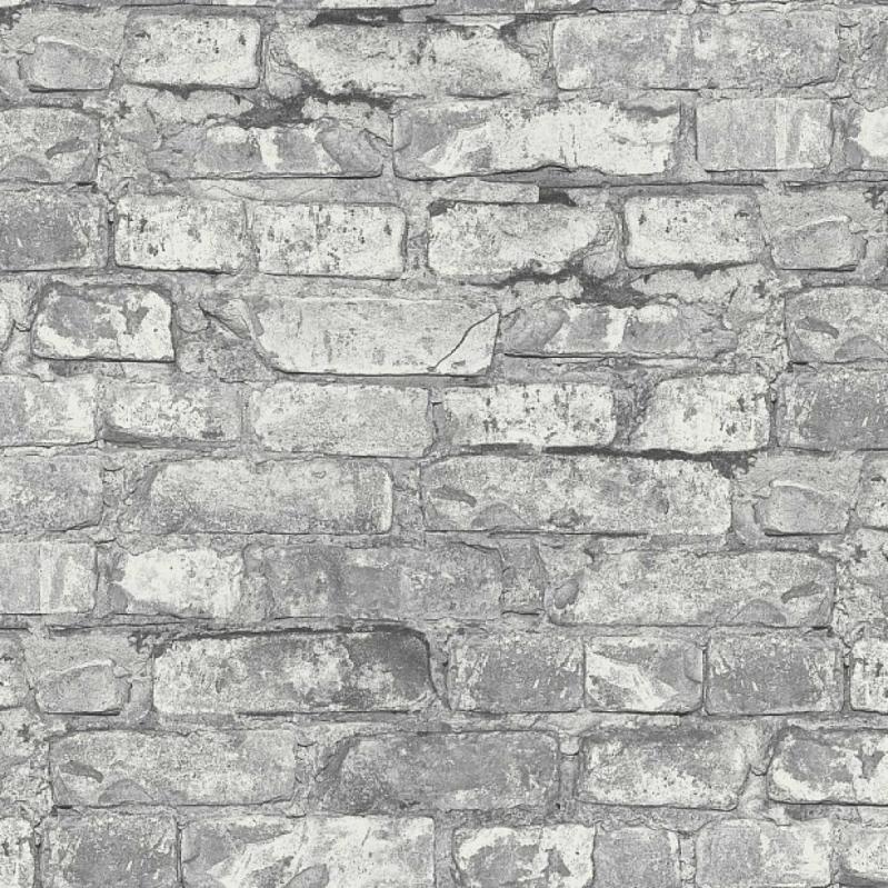 Виниловые обои на флизелиновой основе Yuanlong Seina Серый (18122)