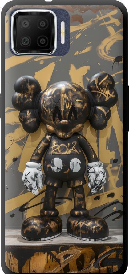 Чехол на Oppo A73 Bronze kaws (6097b-1379-42517)