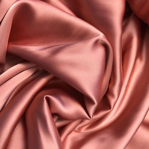 Ткань атлас IDEIA Isabella 1,5 м Темно-персиковый (2200004248356)
