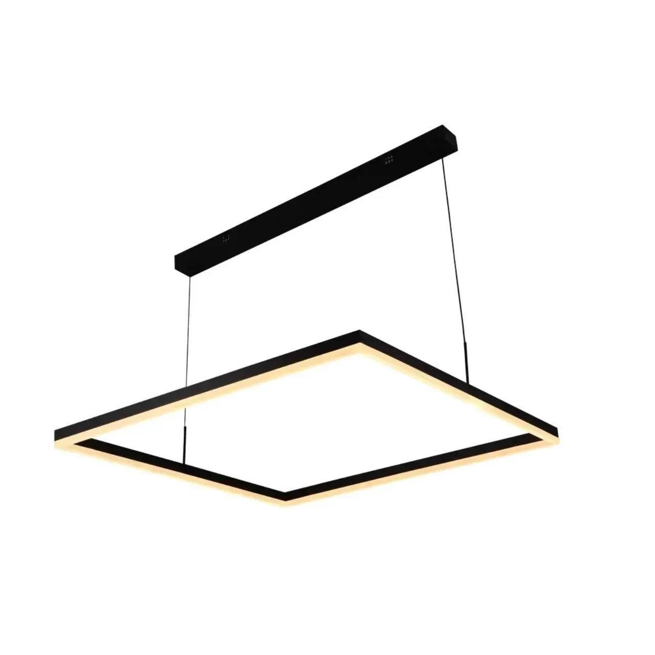 LED-люстра подвесная Valeso Interees Модерн с пультом 3000/6400К IP20 36W Черный (V-QQD3063 BK)