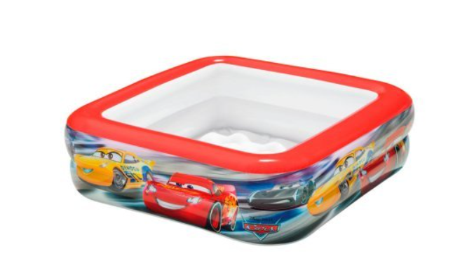 Бассейн детский надувной Intex 57101 Тачки 85х85х23 см 57 л (zavg00027)