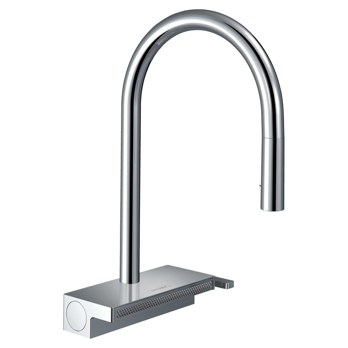 Смеситель кухонный Hansgrohe Aguno Select 170 3jet с вытяжным изливом Sbox Хром (73831000)