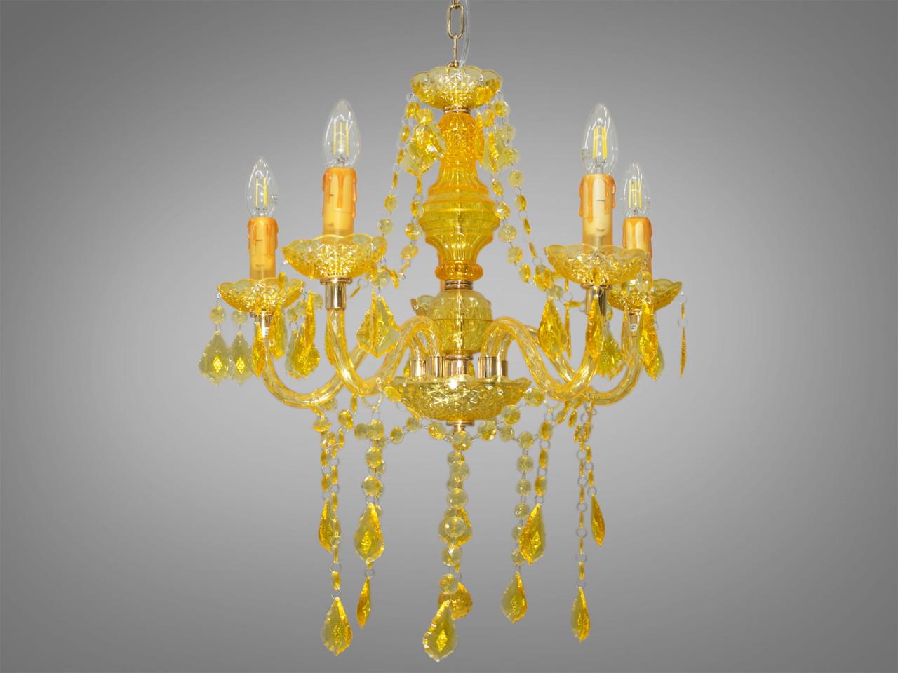 Люстра акриловая 1004/5Y-HR (2437587248)