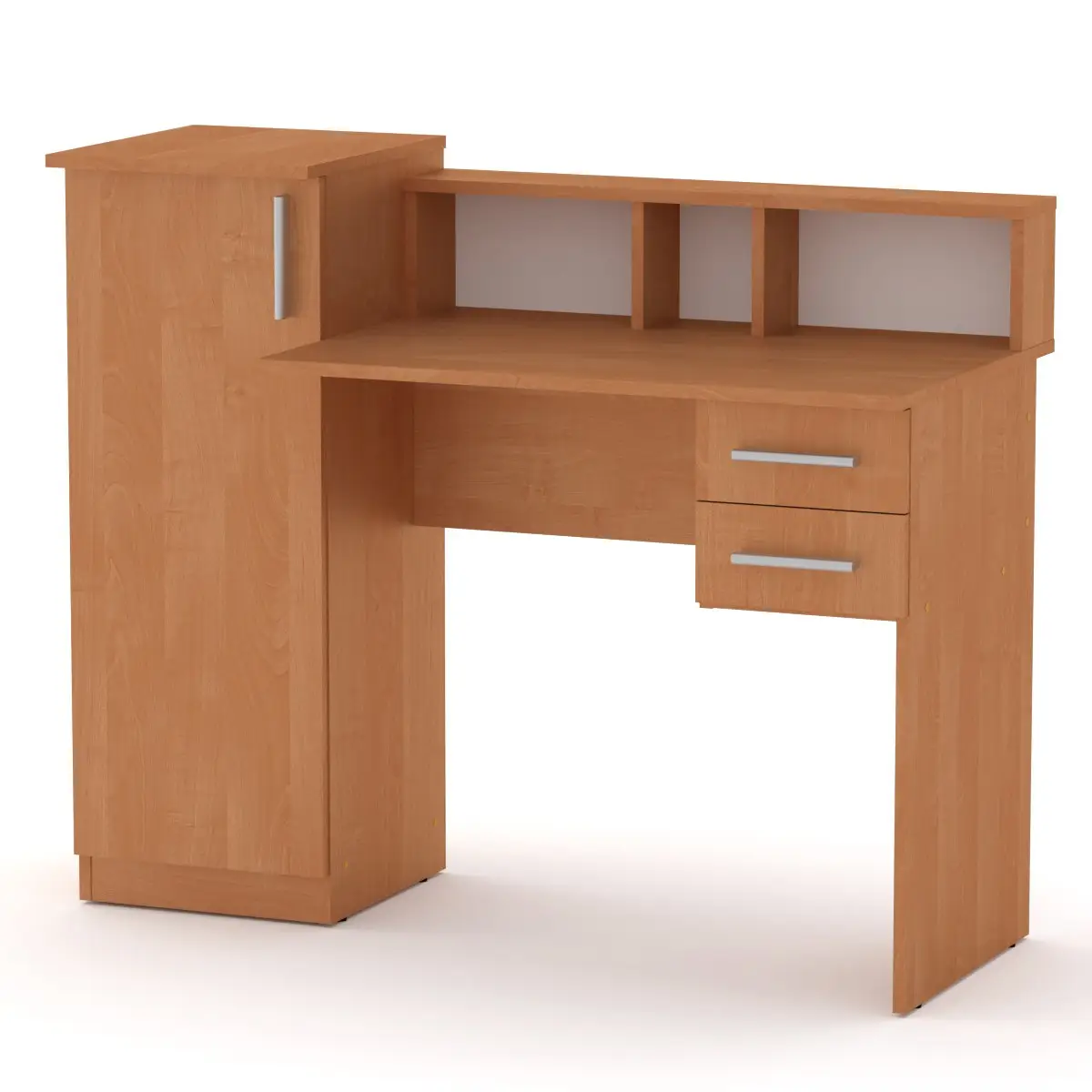 Стіл письмовий Компаніт Пі пі 1 117,5x55x73,6 см Дуб крафт золотий (25266666) - фото 6 Стіл письмовий Компаніт Пі пі 1 117,5x55x73,6 см Дуб крафт золотий (25266666) - фото 6