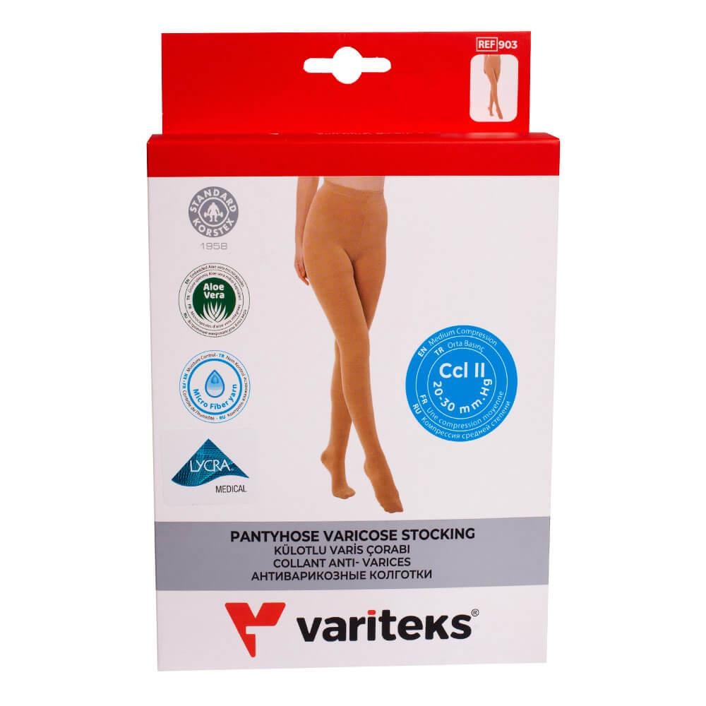 Колготки компресійні Variteks 903-2 2 клас 20-30 мм Бежевий р. 2-6 - фото 3 Колготки компресійні Variteks 903-2 2 клас 20-30 мм Бежевий р. 2-6 - фото 3